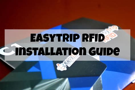 easytrip rfid sticker installation|easytrip rfid software.